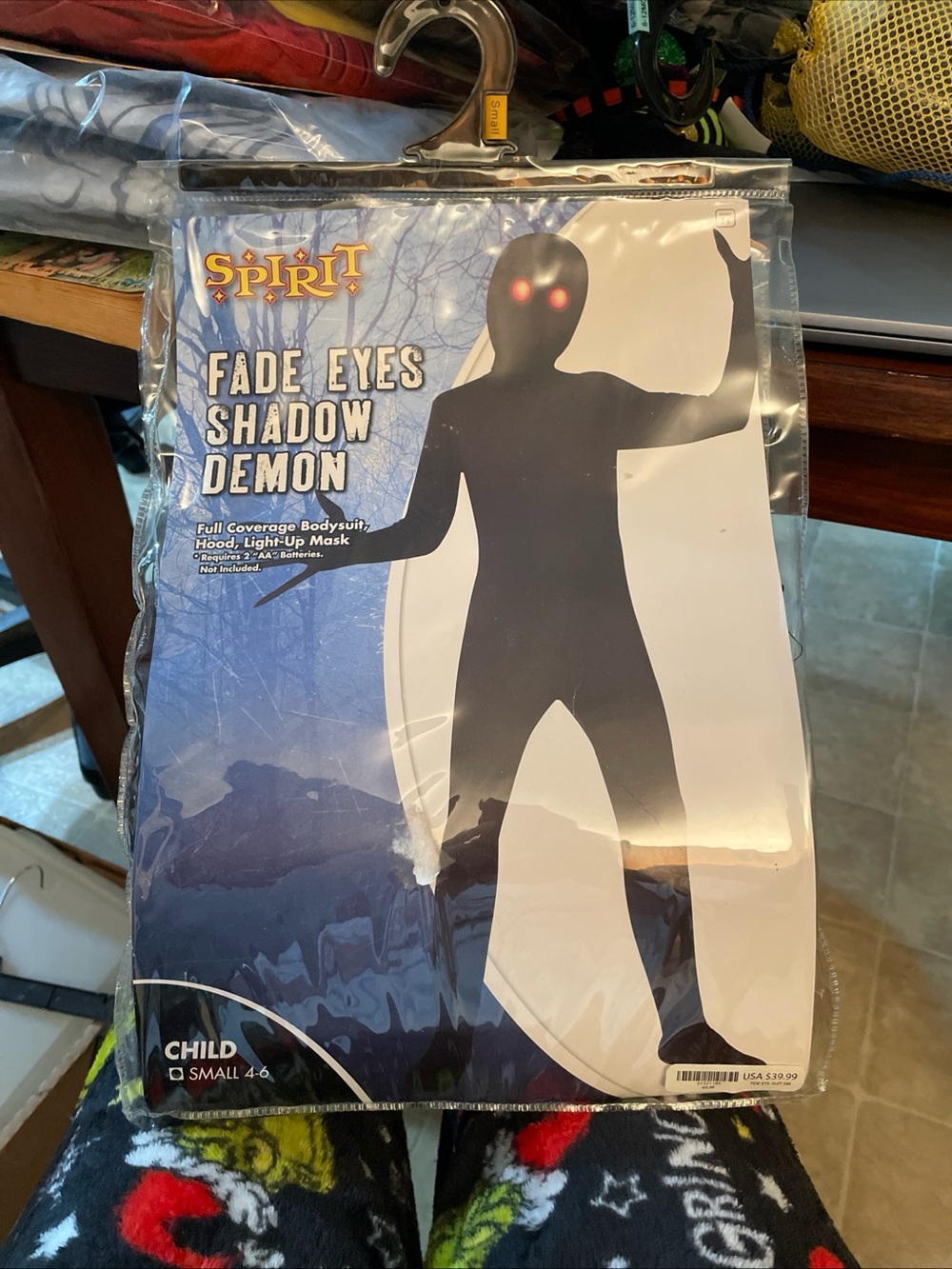 Fade Eye Shadow Demon Skin Suit Child Costume  Eyes work
